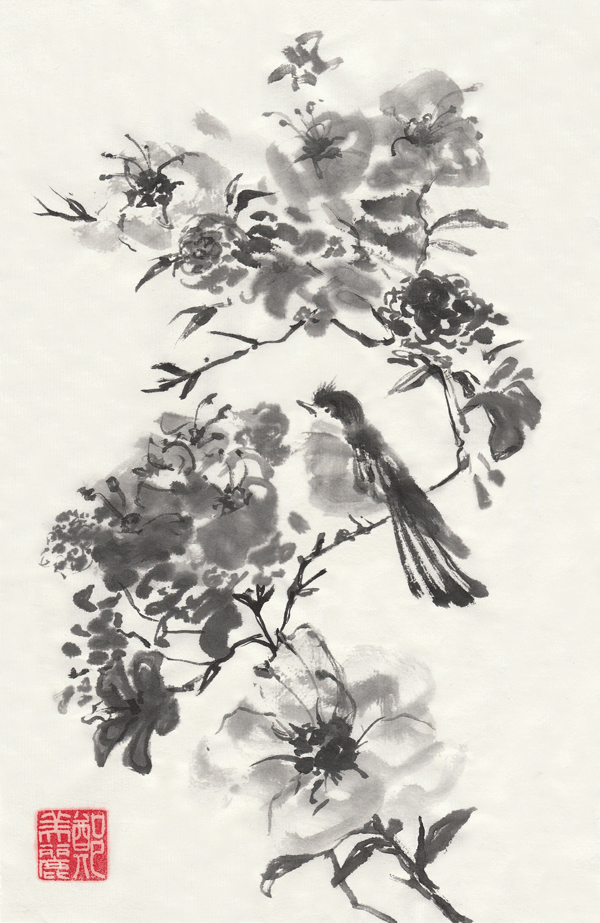 Chinese ink paintings (collection)