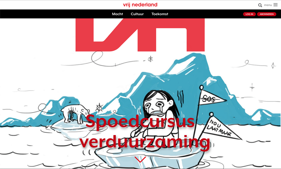 DWGWD Vrij Nederland publicatie