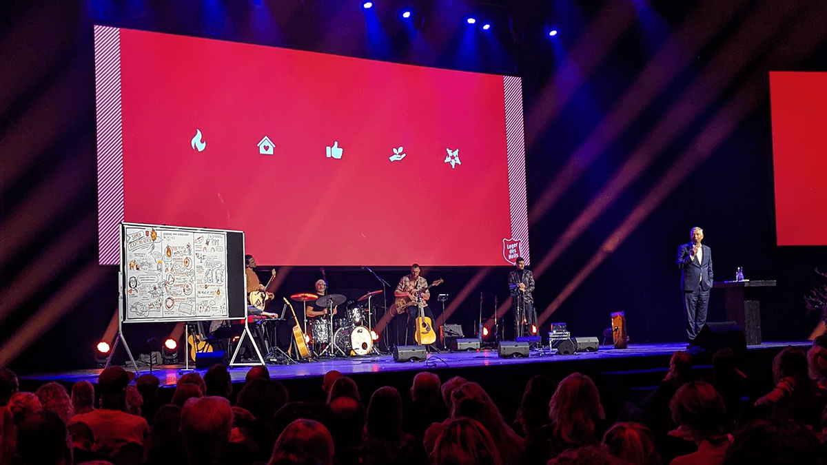 Leger des Heils kaderdag voor leidinggevenden stage