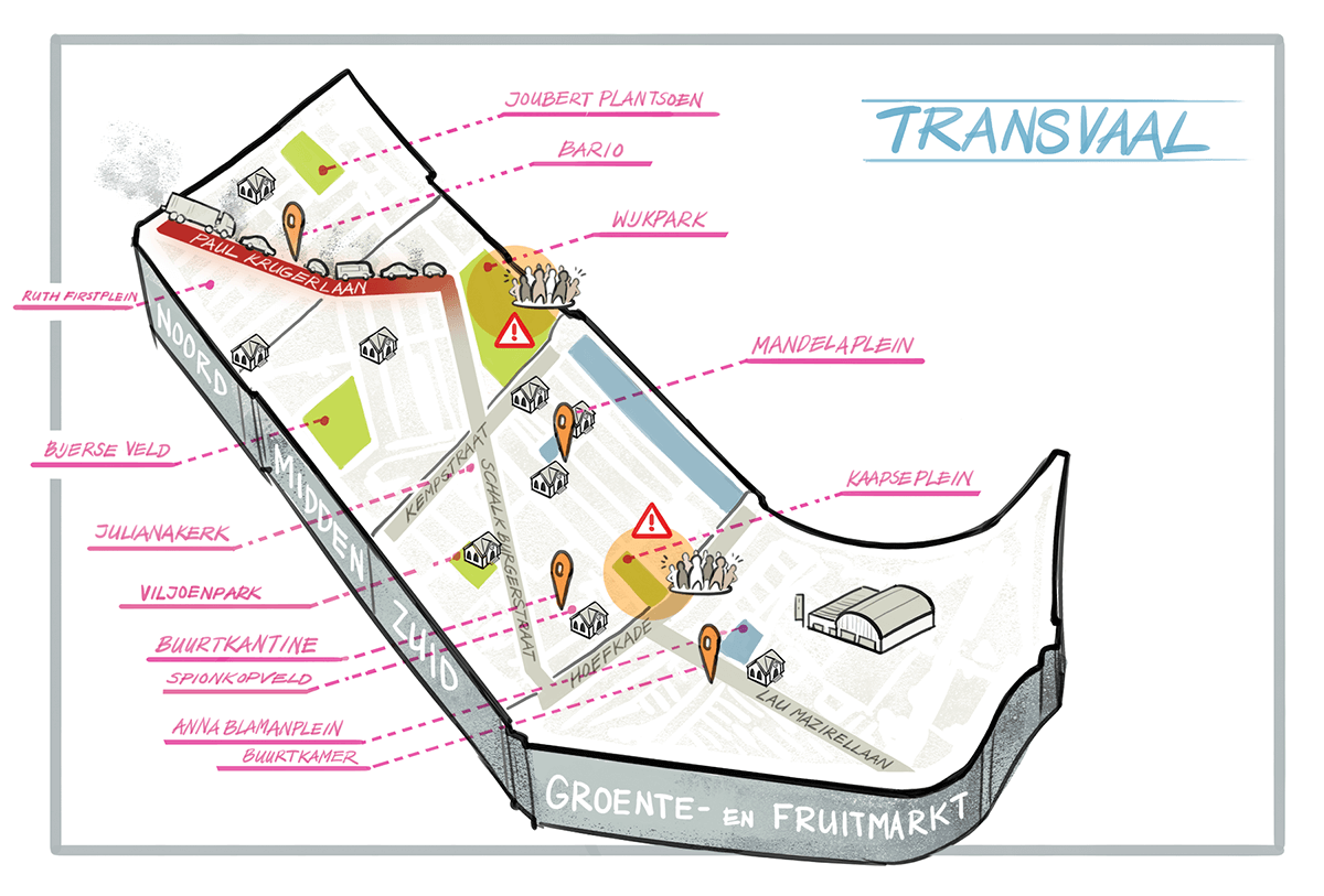 transvaal neighborhood map
